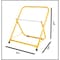 Adiroffice Single Axel Cable Foldable Caddy for Spools up to  20 in. Diameter, 100 lbs. Capacity, Yellow ADI695-01-YEL-MK - alternate 5